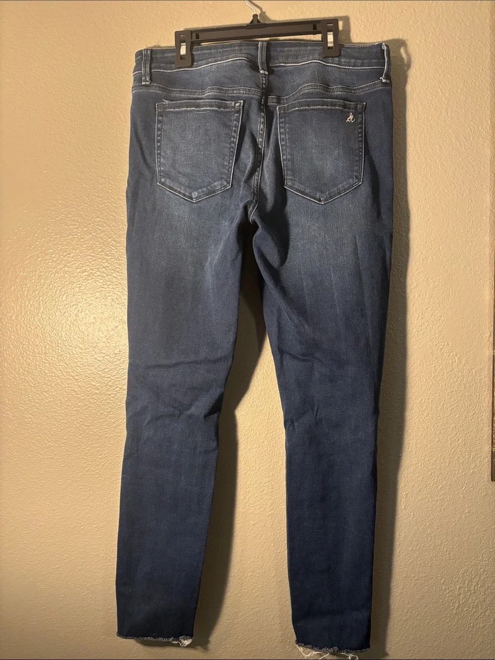 Sam Edelman -The Kitten Women's Dark Washed Blue mid rise skinny Ankle Jeans